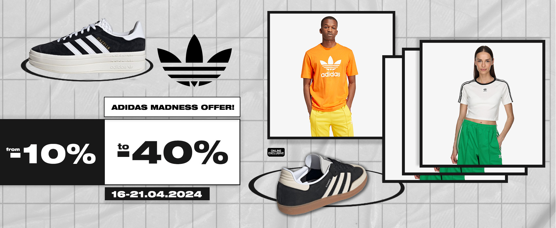 Adidas Promo up to -40%