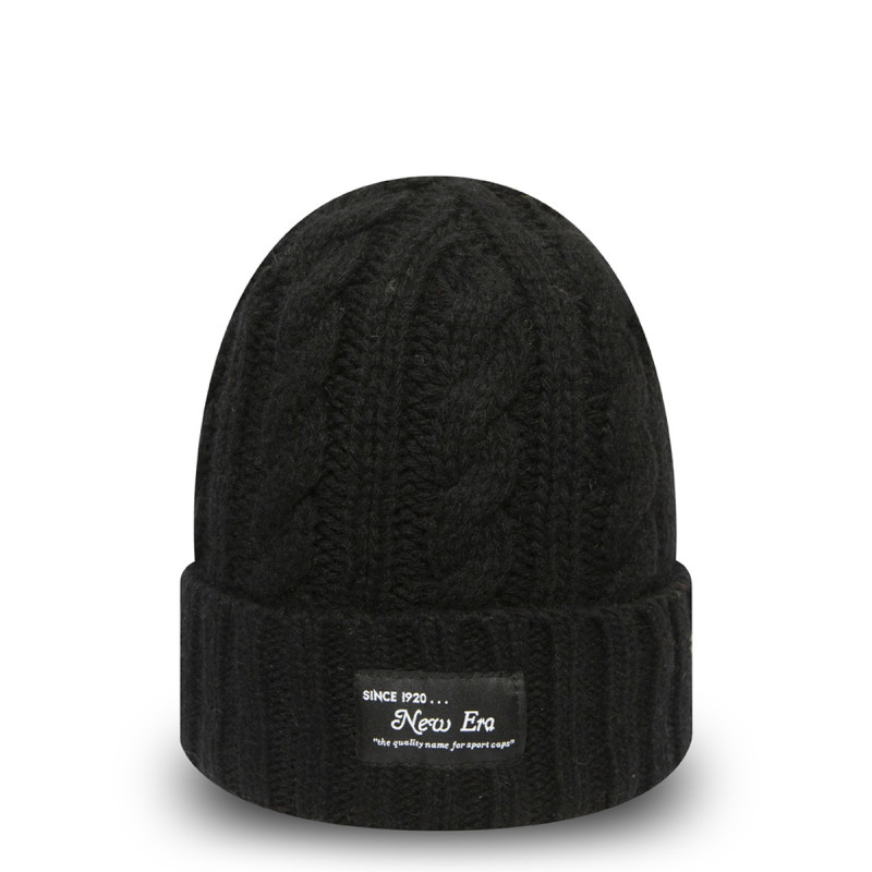 NEW ERA KAPA NEW ERA RIBBED CUFF KNIT NE BLK 