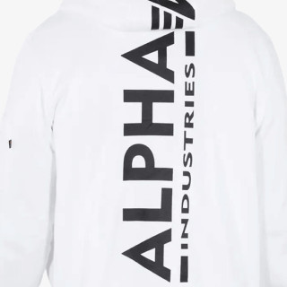 ALPHA INDUSTRIES Back Print Zip Hoodie 