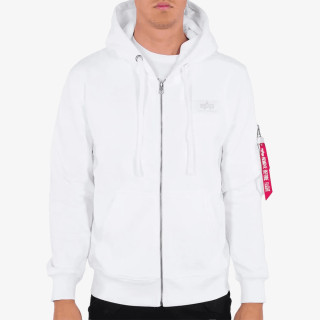 ALPHA INDUSTRIES Back Print Zip Hoodie 