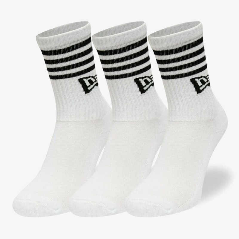 NEW ERA NOGAVICE STRIPE CREW ONE WHI 