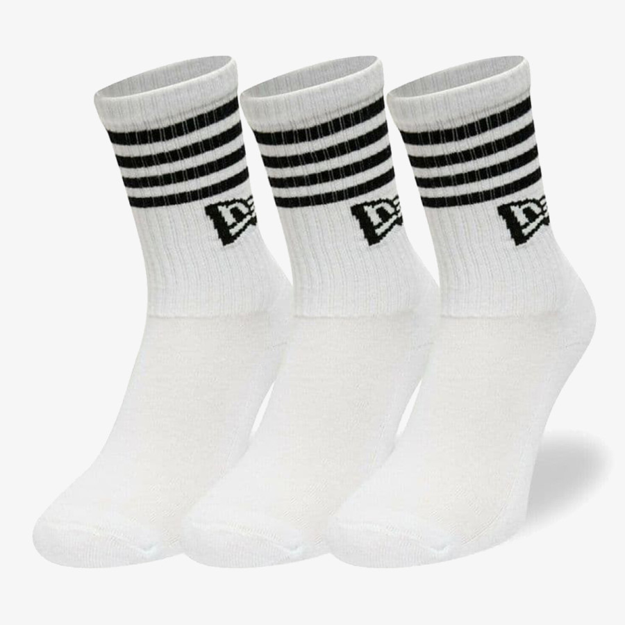 NEW ERA NOGAVICE STRIPE CREW ONE WHI 