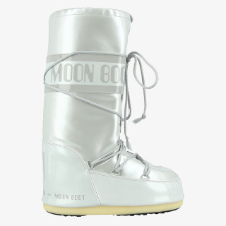 MOON BOOT VINILE MET. WHITE 