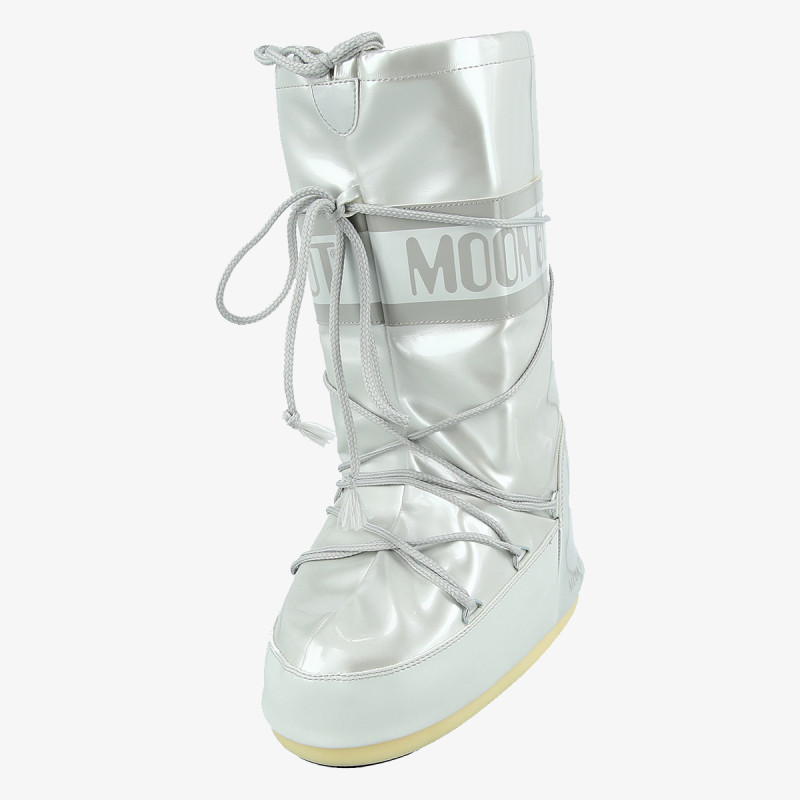 MOON BOOT VINILE MET. WHITE 