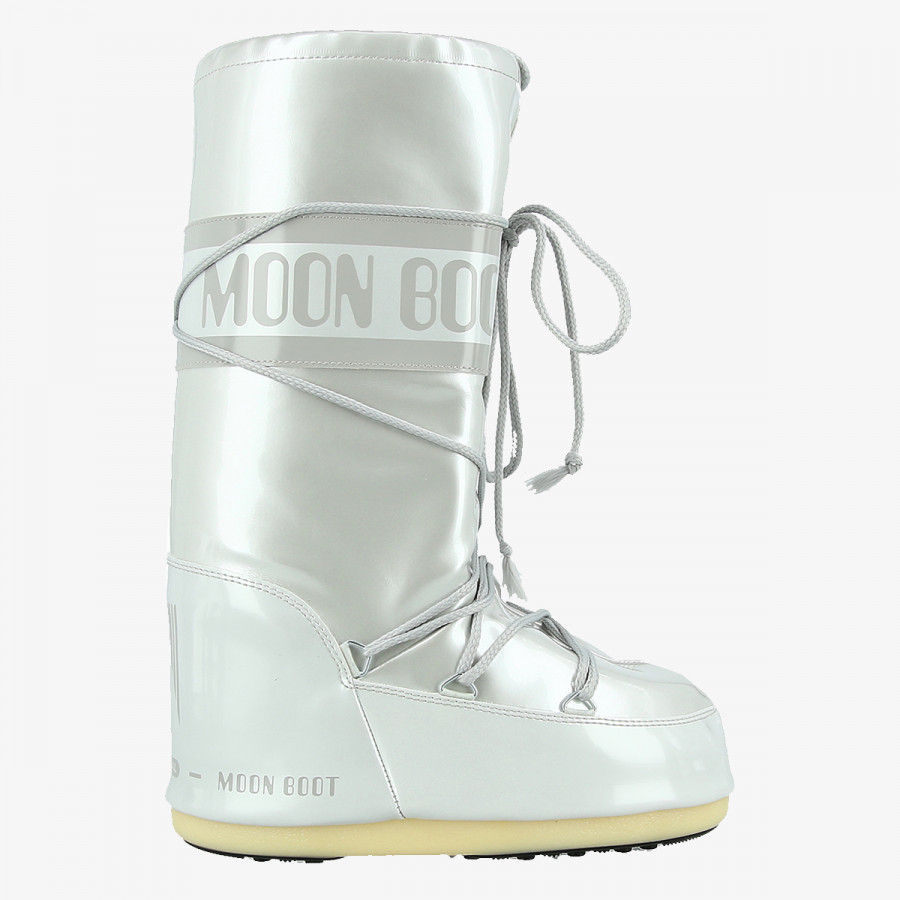 MOON BOOT VINILE MET. WHITE 
