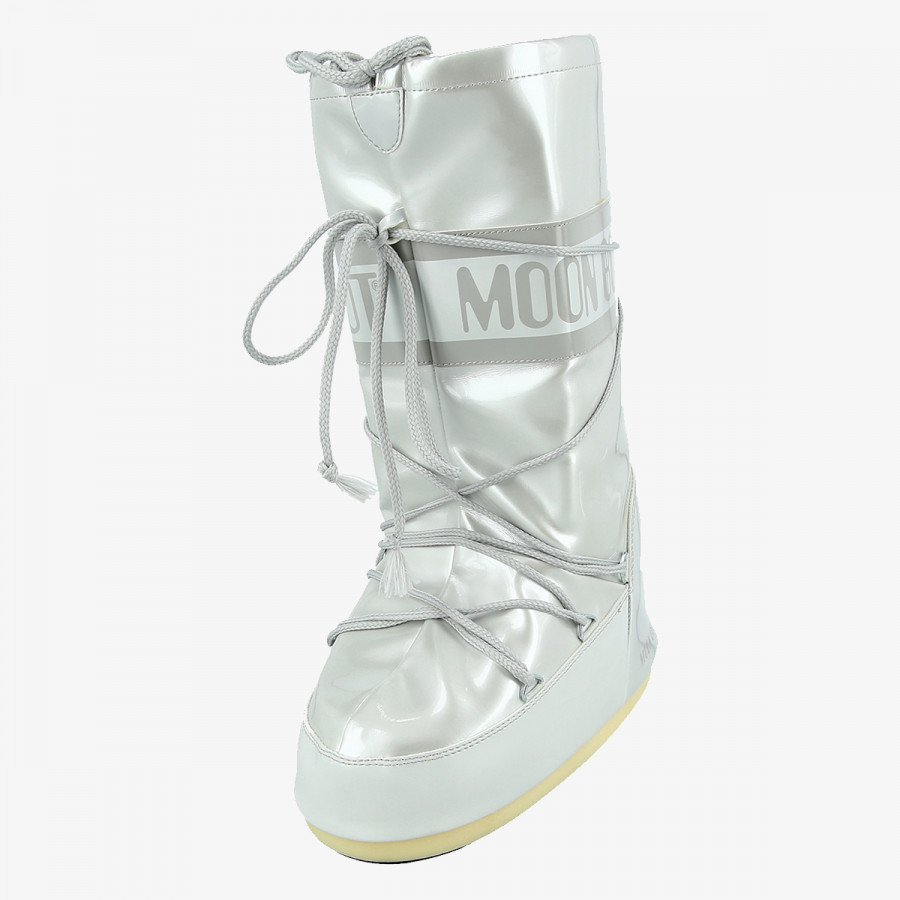 MOON BOOT VINILE MET. WHITE 