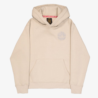 ALPHA INDUSTRIES Logo Back Print Hoodie 