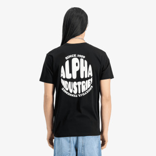 ALPHA INDUSTRIES Logo Back Print T-Shirt 
