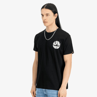 ALPHA INDUSTRIES Logo Back Print T-Shirt 