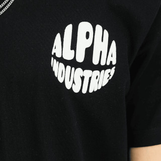 ALPHA INDUSTRIES Logo Back Print T-Shirt 