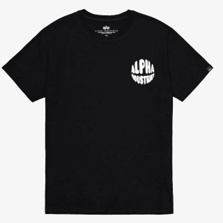 ALPHA INDUSTRIES Logo Back Print T-Shirt 