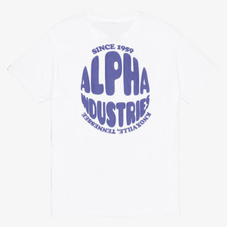 ALPHA INDUSTRIES Logo Back Print T-Shirt 