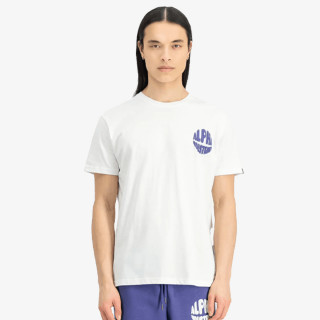 ALPHA INDUSTRIES Logo Back Print T-Shirt 