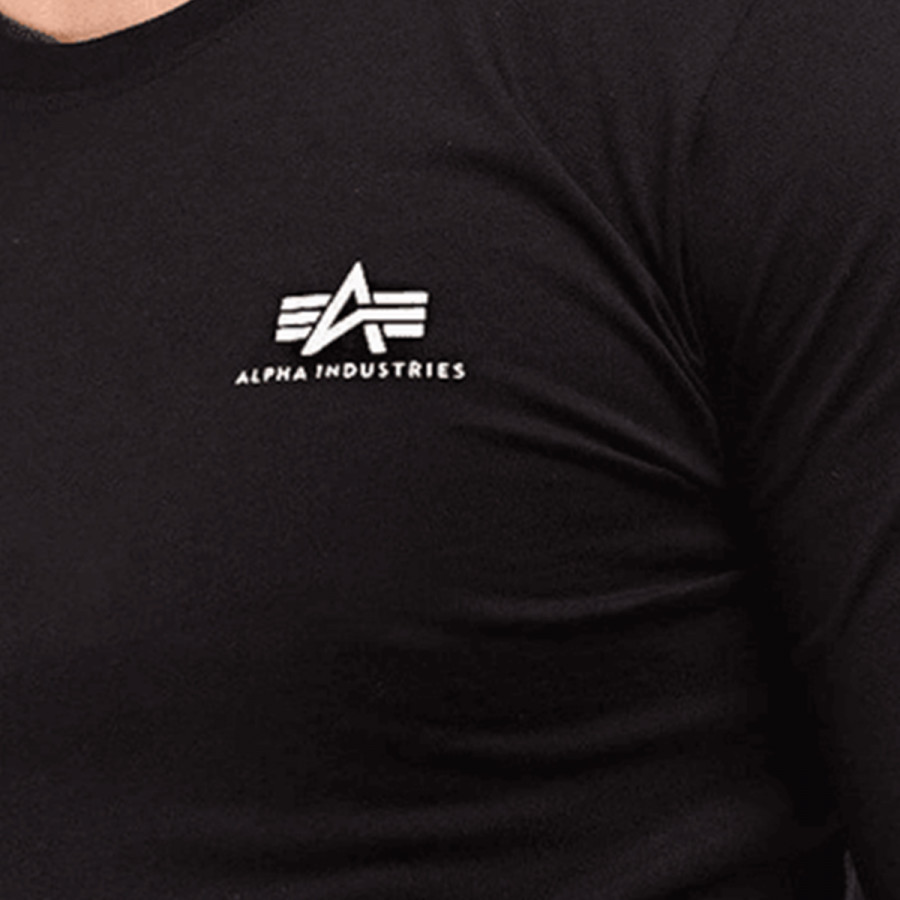ALPHA INDUSTRIES Basic Small Logo Longsleeve 