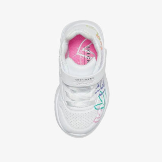 SKECHERS UNO LITE-LIL METALLIC SHINE 