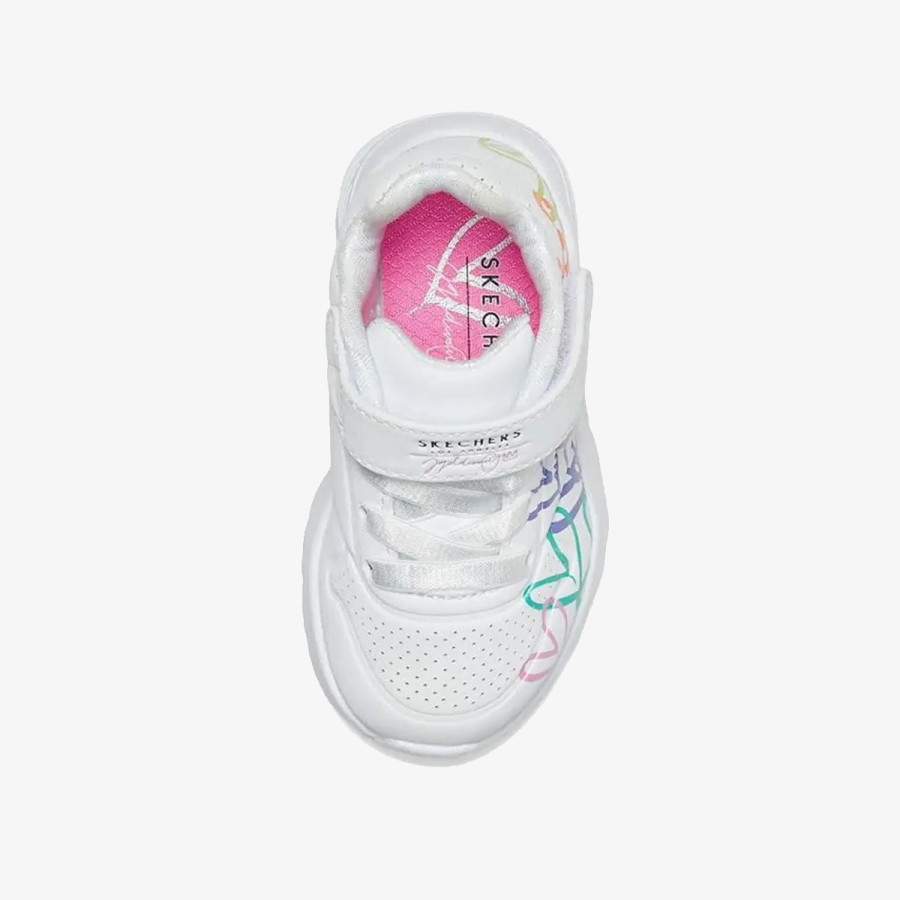 SKECHERS UNO LITE-LIL METALLIC SHINE 