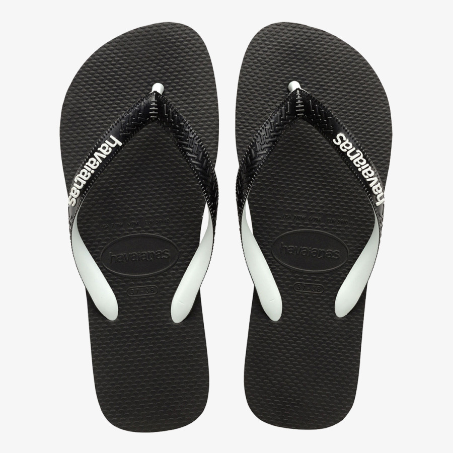 HAVAIANAS HAV. BRASIL LOGO BLACK/BLACK I25 