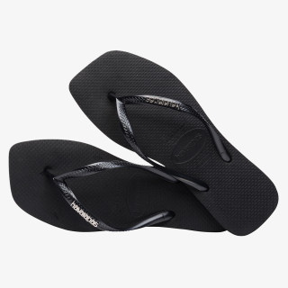 HAVAIANAS SLIM SQUARE LOGO METALLIC 