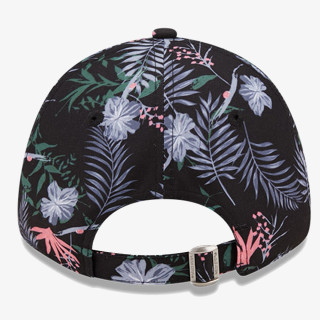 NEW ERA KAPA WMNS FLORAL 9FORTY NEYYAN  BLKWHI Š 