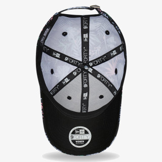 NEW ERA KAPA WMNS FLORAL 9FORTY NEYYAN  BLKWHI Š 
