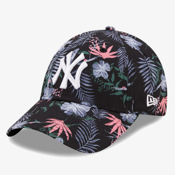 NEW ERA KAPA WMNS FLORAL 9FORTY NEYYAN  BLKWHI Š 