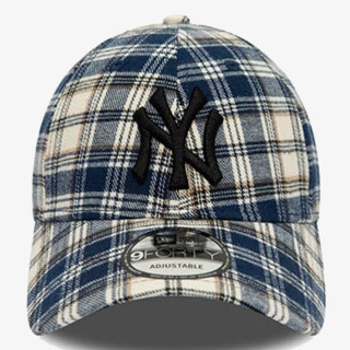 NEW ERA PLAID CAMO 9FORTY NEYYAN  NVY 