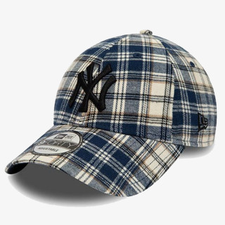 NEW ERA PLAID CAMO 9FORTY NEYYAN  NVY 