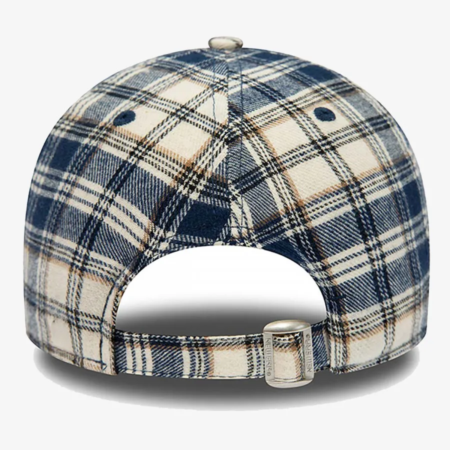 NEW ERA PLAID CAMO 9FORTY NEYYAN  NVY 