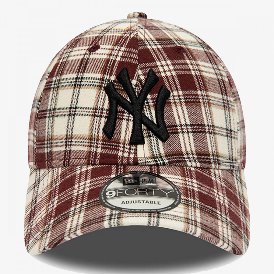 NEW ERA PLAID CAMO 9FORTY NEYYAN  MRN 