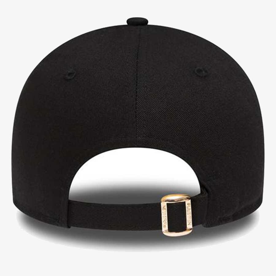 NEW ERA WMNS METALLIC LOGO 9FORTY NEYYAN  BLKRGS 