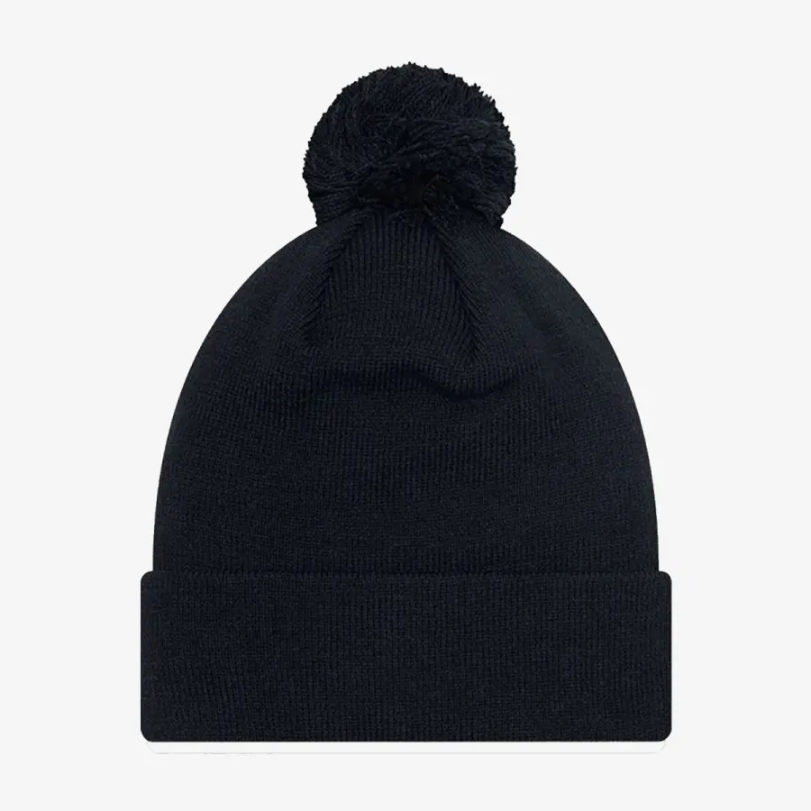 NEW ERA WMNS METALLIC POM BEANIE NEYYAN BLKMTS 