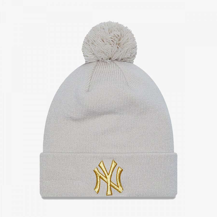 NEW ERA WMNS METALLIC POM BEANIE NEYYAN STNMTG 