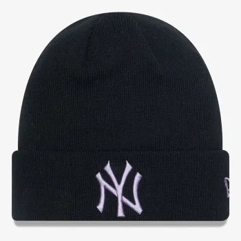 NEW ERA KAPA LEAGUE ESS CUFF BEANIE NEYYAN  BLKP 