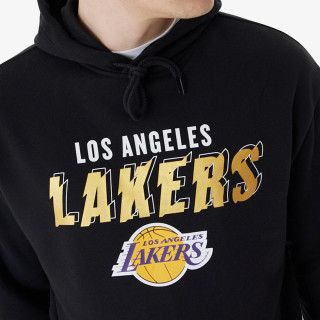NEW ERA PULOVER TEAM SCRIPT OS HOODY LOSLAK BLKM 