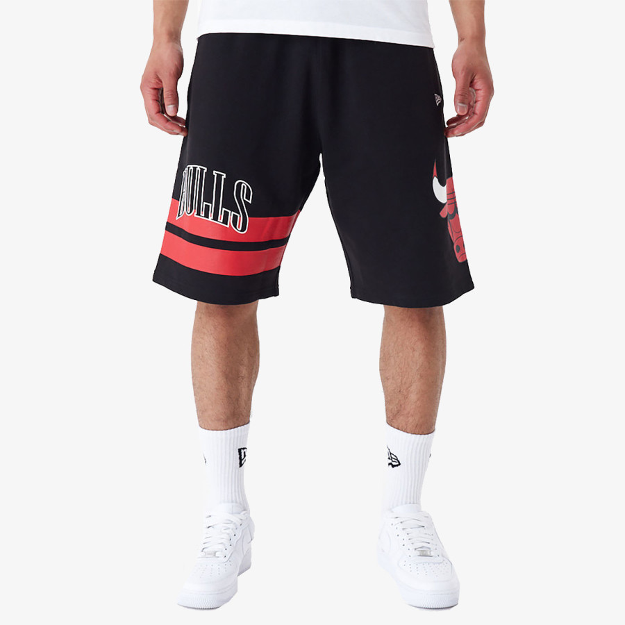 NEW ERA NBA ARCH GRPHC SHORTS CHIBUL  BLKFDR 
