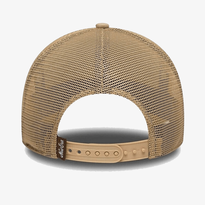NEW ERA OVAL CANVAS DISTRESS TRUCKER 
