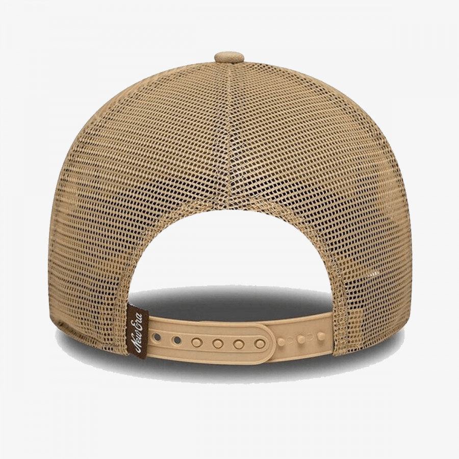 NEW ERA OVAL CANVAS DISTRESS TRUCKER 