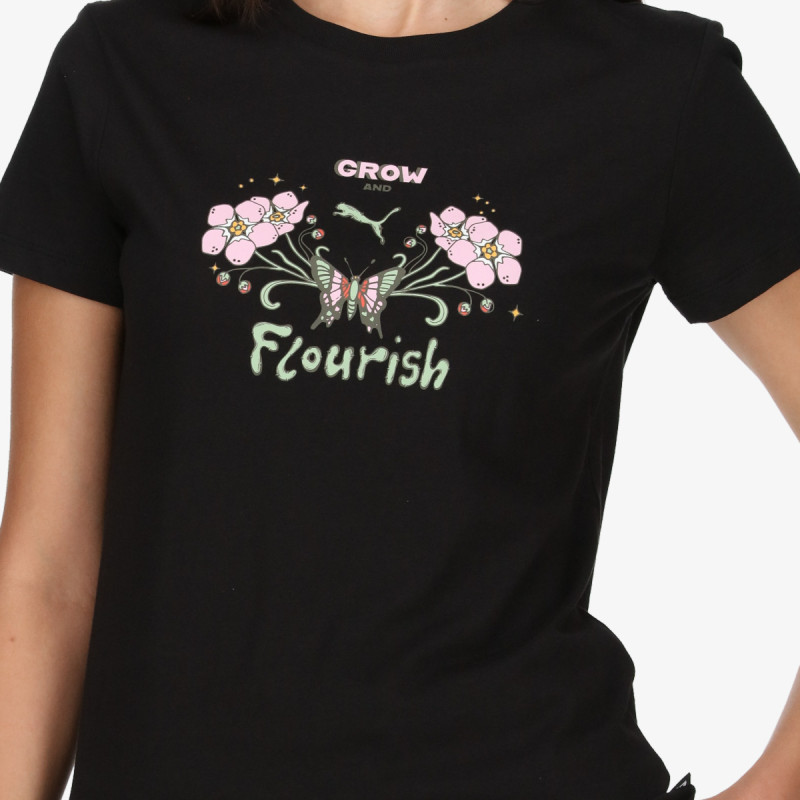 PUMA PUMA GRAPHICS GROW & FLOURISH Tee 