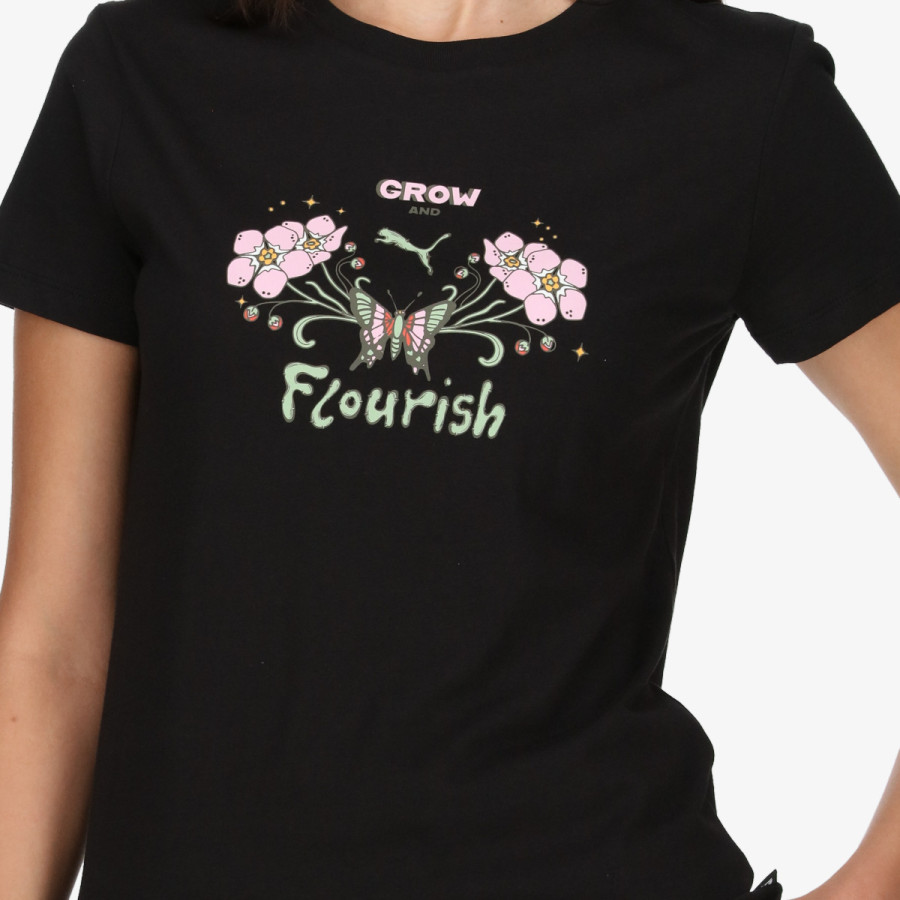 PUMA PUMA GRAPHICS GROW & FLOURISH Tee 