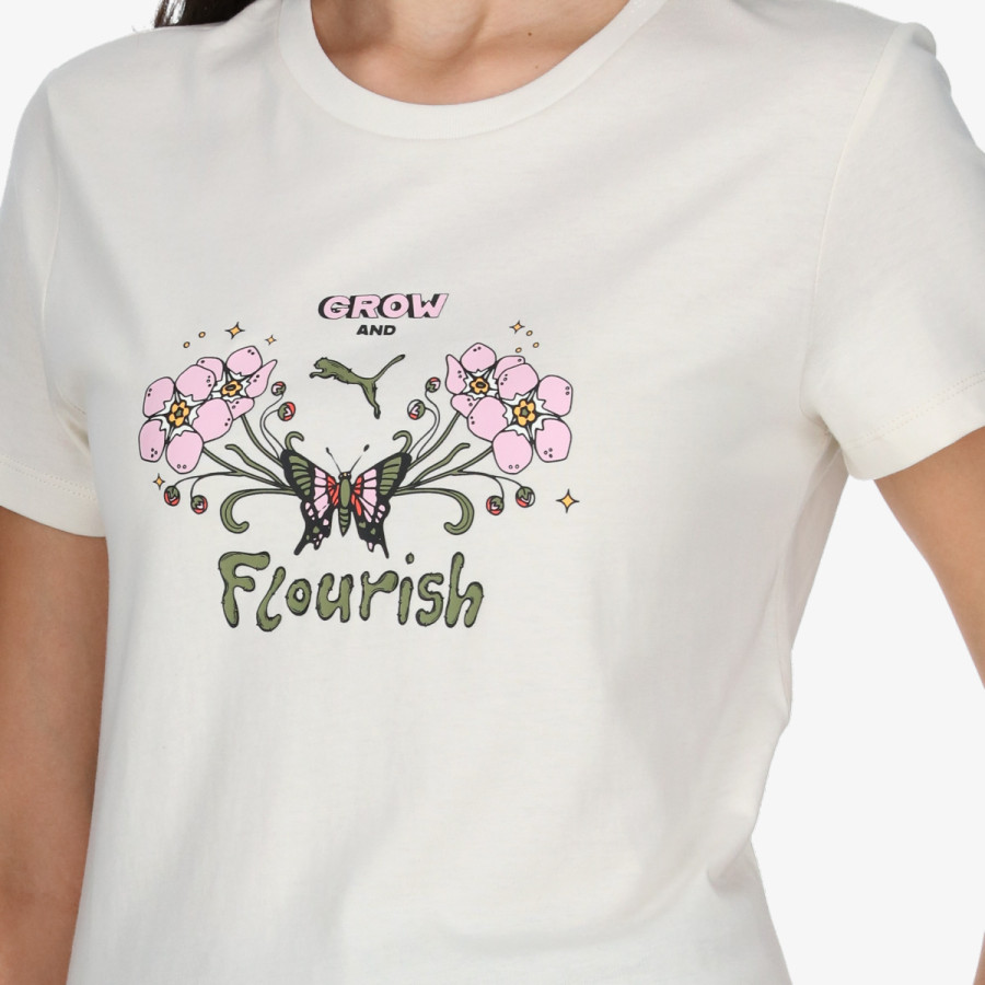 PUMA PUMA GRAPHICS GROW & FLOURISH Tee 