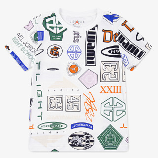 NIKE JDB MJ ESS AOP SS TEE 