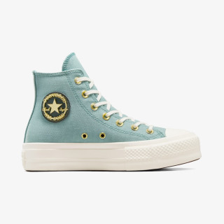 CONVERSE CHUCK TAYLOR ALL STAR LIFT PLATFORM GOLD 