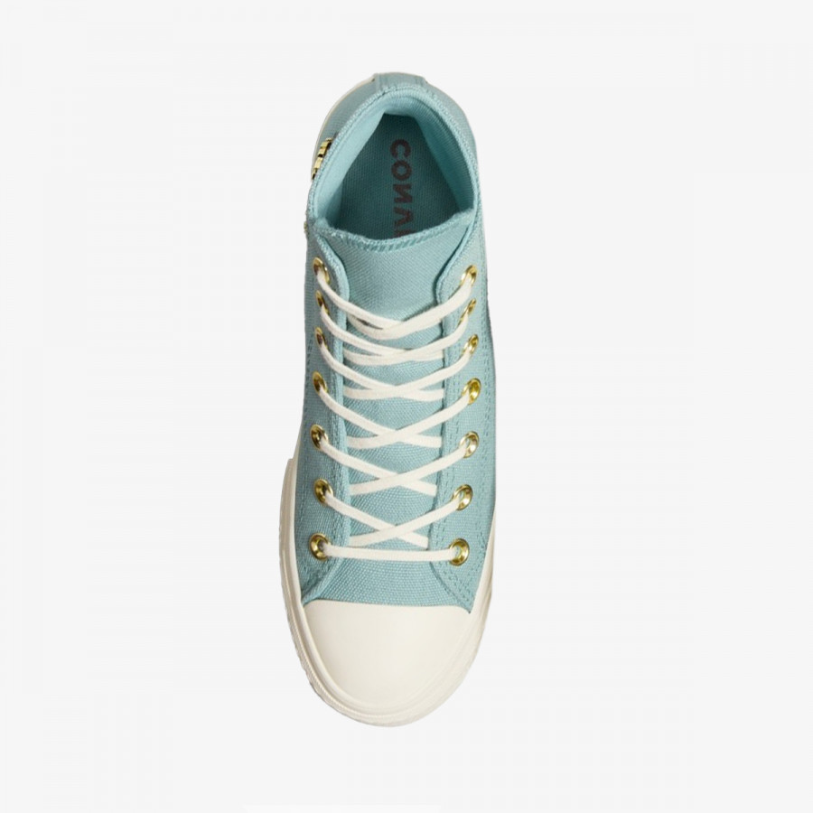 CONVERSE CHUCK TAYLOR ALL STAR LIFT PLATFORM GOLD 
