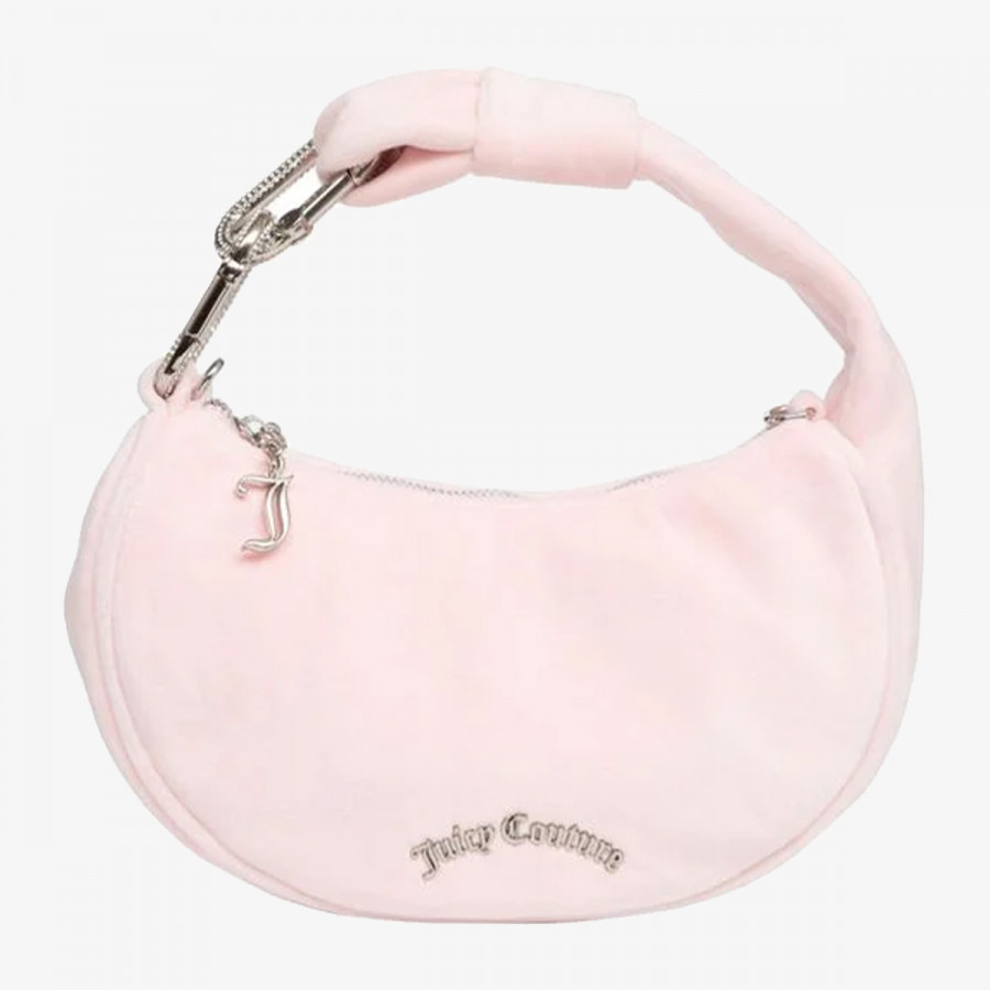 JUICY COUTURE Blossom Micro Hobo Polyester Juicy Pink 