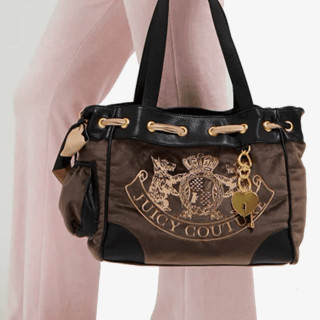 JUICY COUTURE LARGE DOUBLE HANDLE 