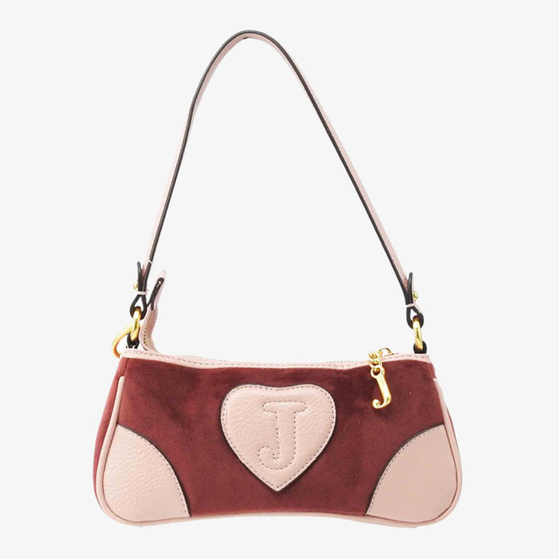 JUICY COUTURE Daydreamer S. Hobo Polyester/PU Dark Red 
