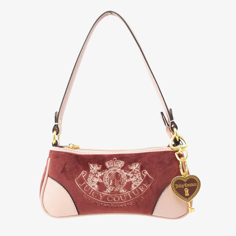 JUICY COUTURE Daydreamer S. Hobo Polyester/PU Dark Red 