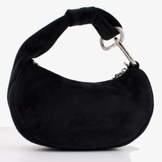 JUICY COUTURE Blossom Small Hobo Bag Polyester Black 