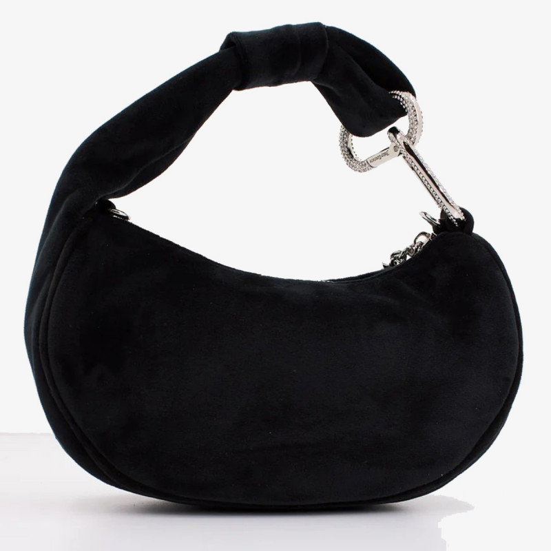 JUICY COUTURE Blossom Small Hobo Bag Polyester Black 