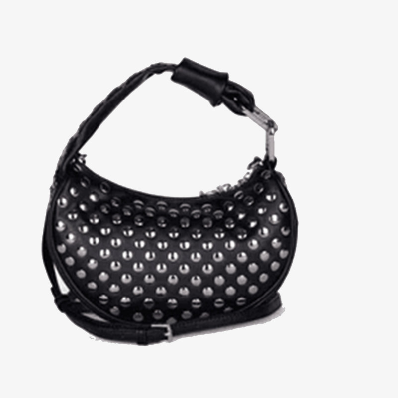 JUICY COUTURE Blossom Studs S. Hobo PU Black 